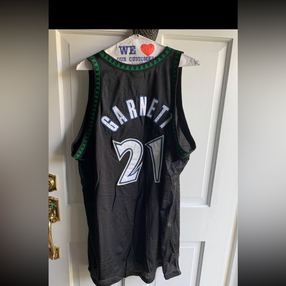 Reebok authentic Kevin Garnett Minnesota timebrwolvsz jersey size 56